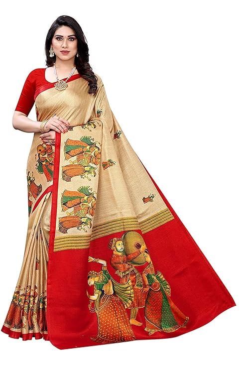 YASHIKA Women Art Silk Sarees SDPL-SDPL-RAJRANI: Product Review