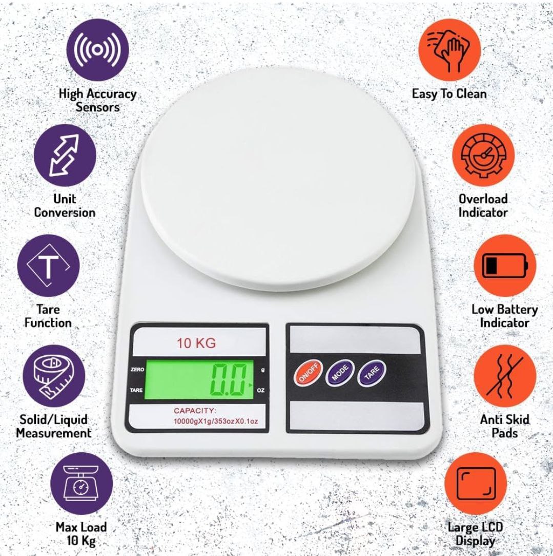 ATOM Digital Kitchen Food Weighing Scale : Product Review