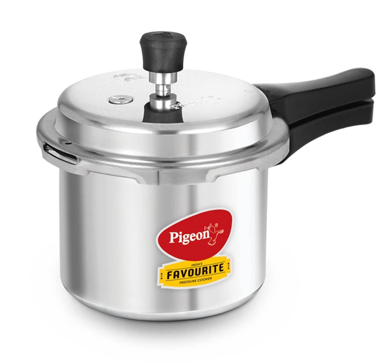 Pigeon by Stovekraft Favourite Outer Lid Non Induction Aluminium Pressure Cooker, 3 Litres, Silver:Product Review