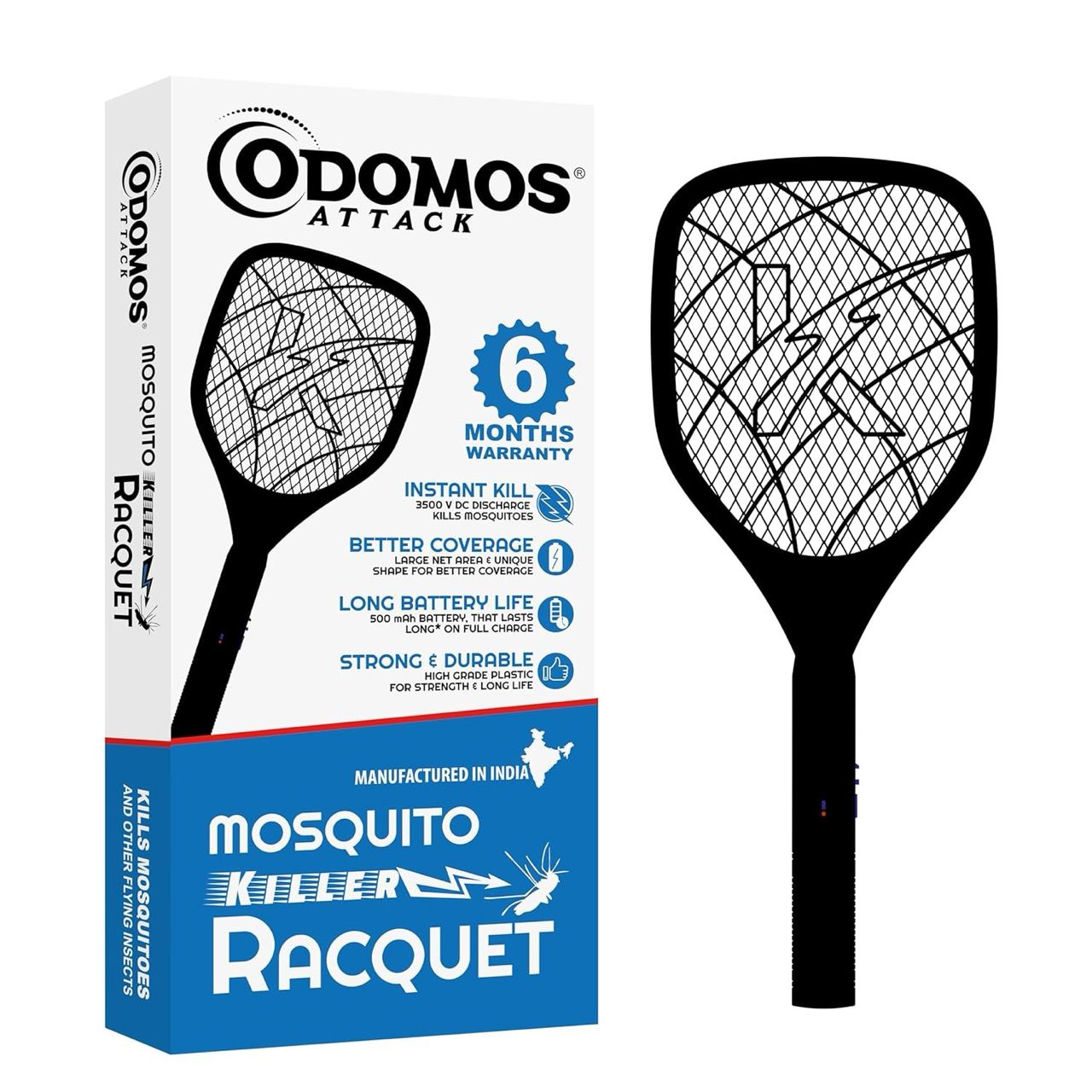 Odomos Attack Anti – Mosquito Rechargeable Racquet:Product Review