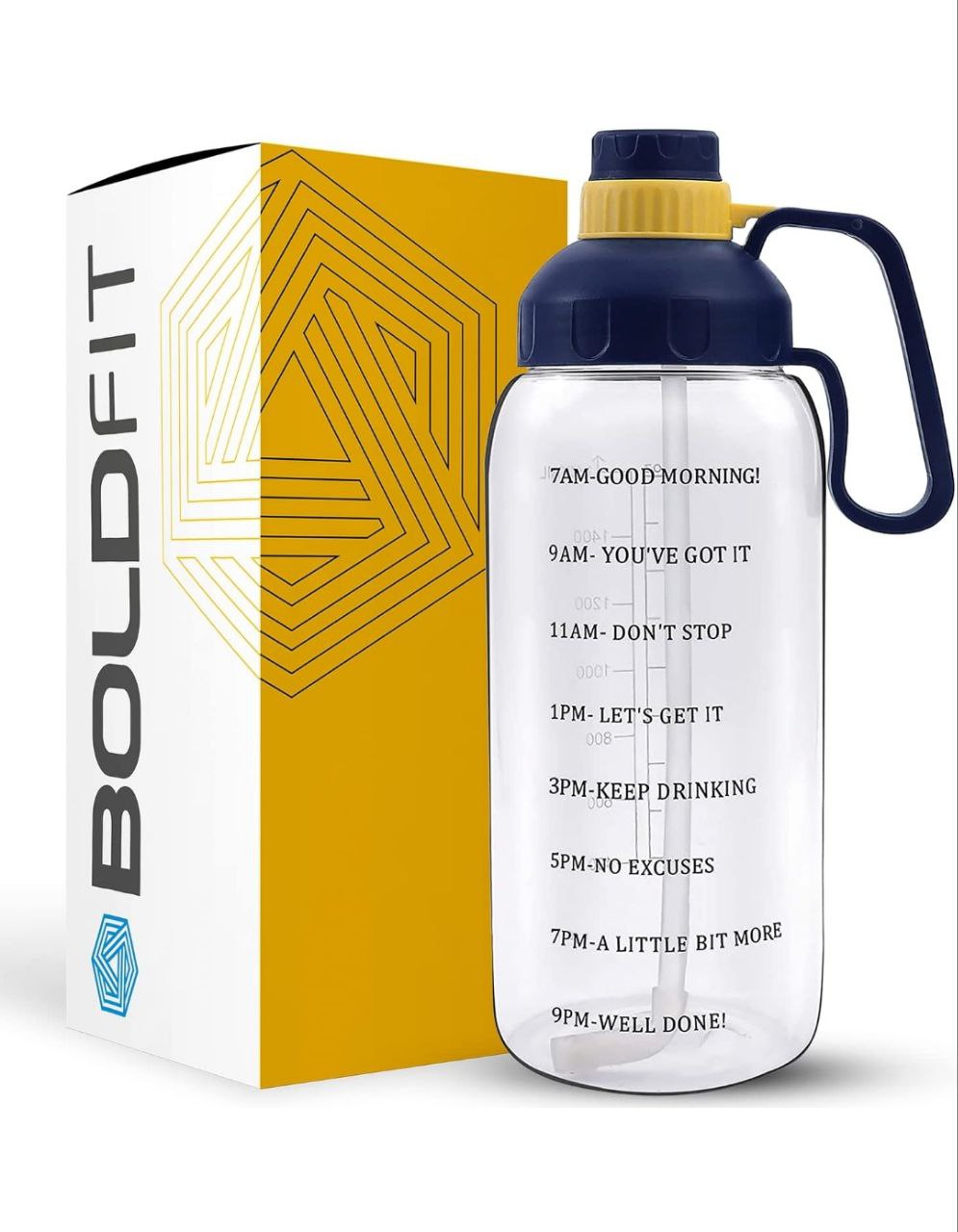 Boldfit Gym Gallon Bottle for Men 2 Litre water Bottle:Product Review