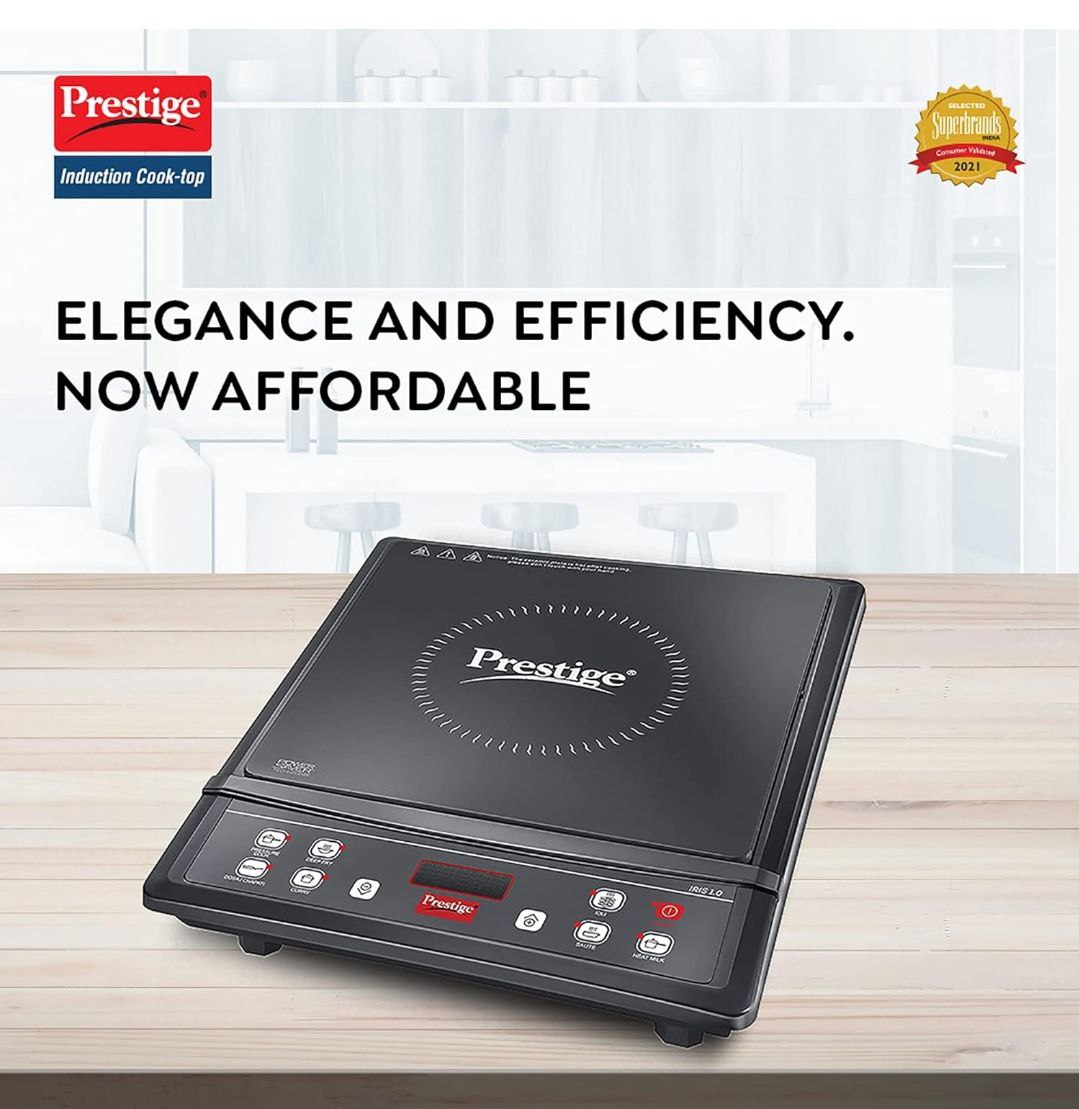 Prestige IRIS ECO 1200 W Induction Cooktop with Automatic Voltage Regulator: Product Review