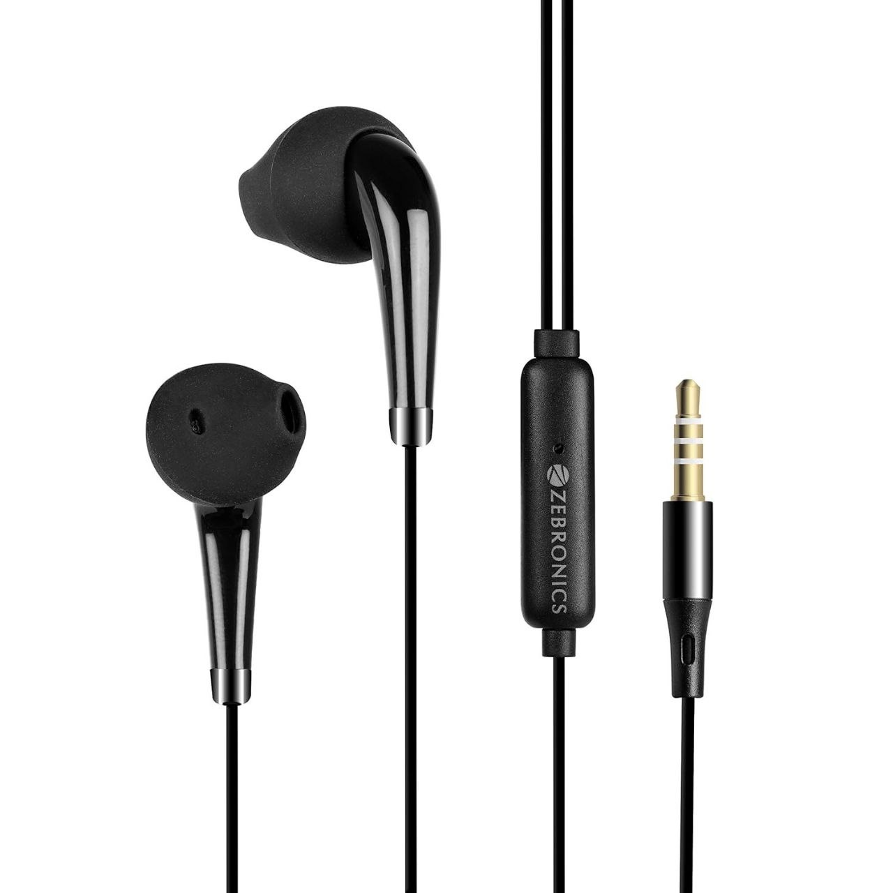 Zebronics Zeb-Calyx Wired in Ear Earphones with Mic (Black): Product Review