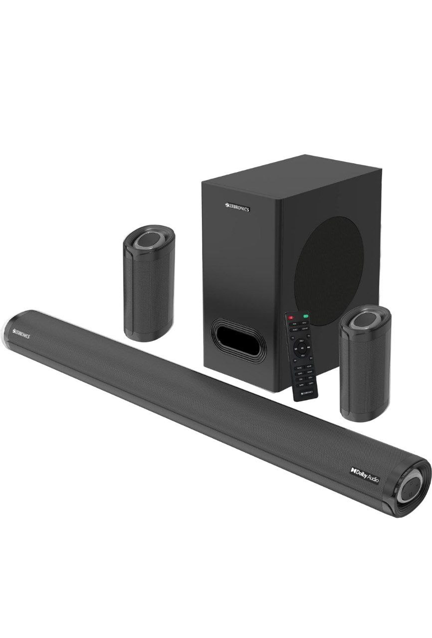 ZEBRONICS Zeb-Juke BAR 9500WS PRO Dolby 5.1 soundbar with Wireless Satellites, Dolby Audio, 525 Watts Output Power: Product review