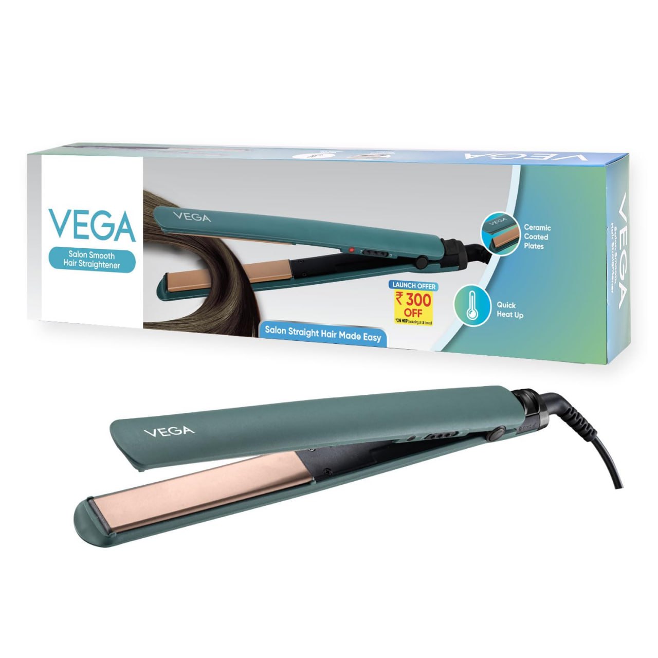 Vega Salon Smooth Hair Straightener: Product Review